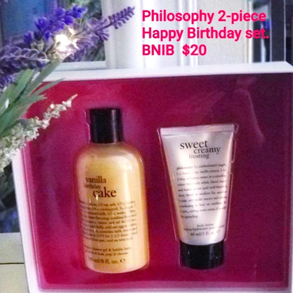 Bath & Body Care Philosophy brand 2-piece set